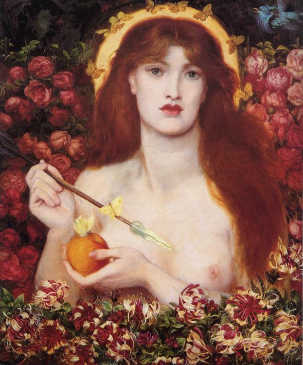 Dante Gabriel Rossetti Venus Verticordia (mk28) Spain oil painting art